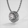 Halo Love Pendant Necklace